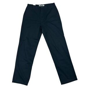 Anchor Blue Baggy Chino Pants Mens 34X32‎ Navy Blue Y2K New with Tags Deadstock